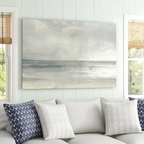 Pastel Seascape II On Canvas by Christy McKee Print | Wayfair North America