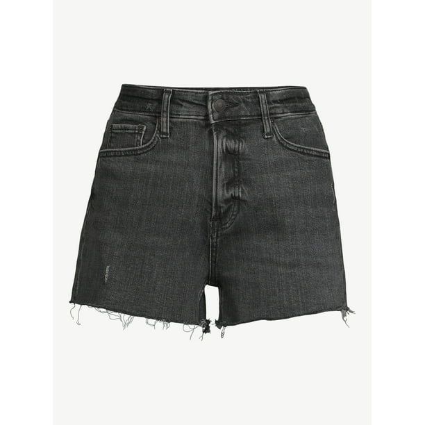 Free Assembly Women's 90's Cut Off Denim Short | Walmart (US)