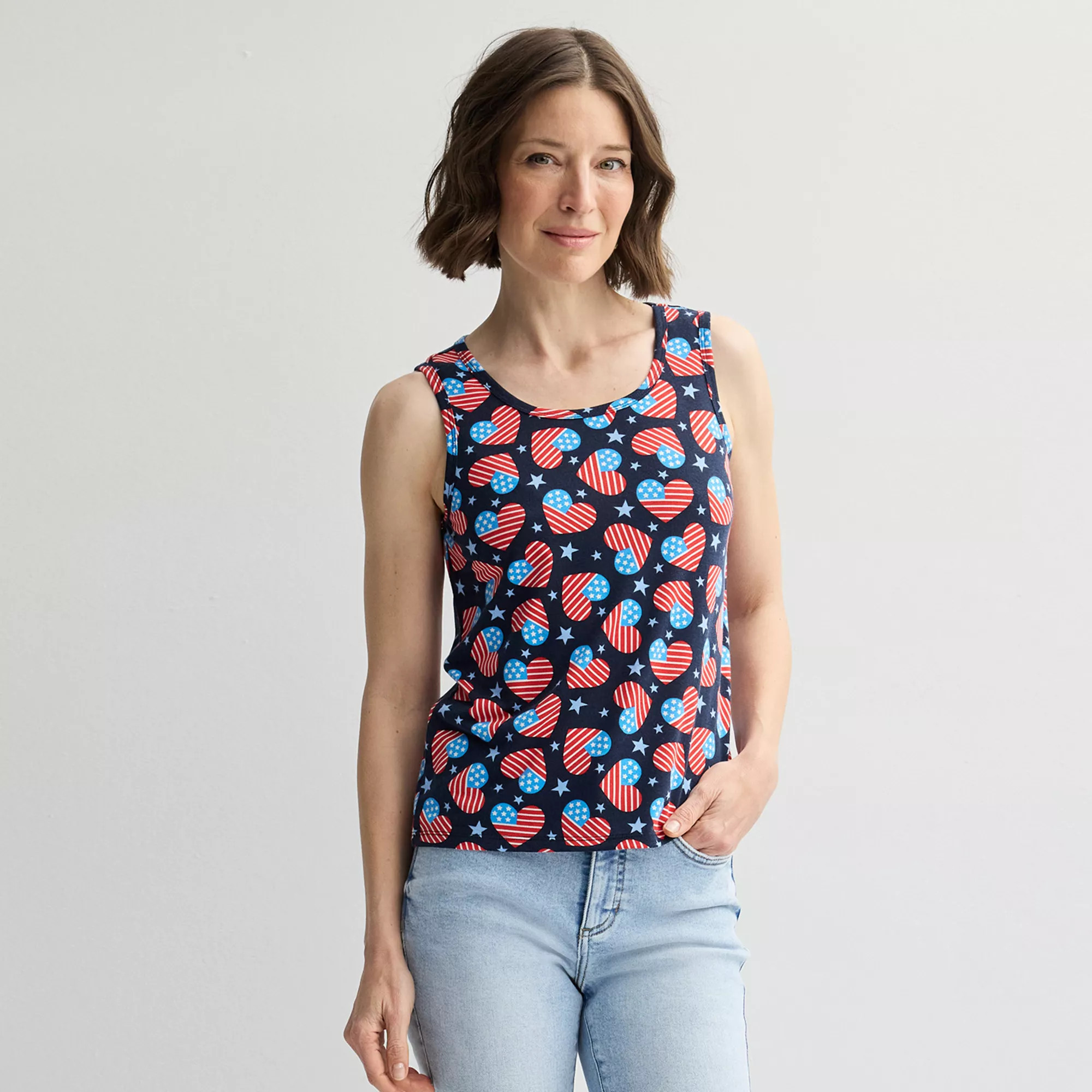Women's Freshman 1996 Americana Printed Tank Top | Kohl's