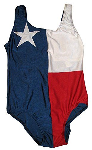 Texas Flag One Piece Womens Swimsuit Medium | Amazon (US)
