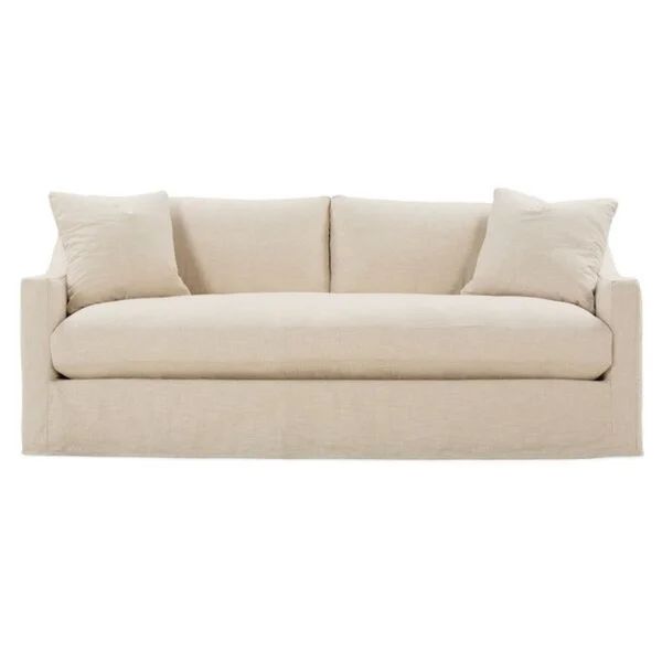 88'' Square Arm Slipcovered Sofa with Reversible Cushions | Wayfair North America