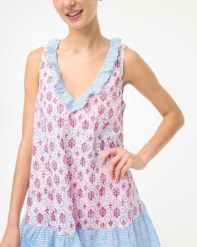 Ruffle tiered mini dress | J.Crew Factory