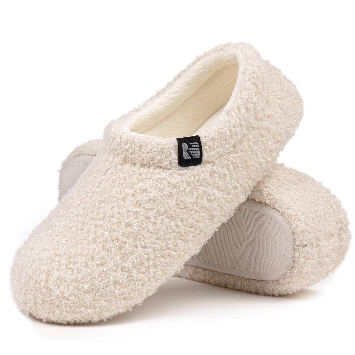 RockDove Women's Teddy Fleece Closed Back Slipper | Target