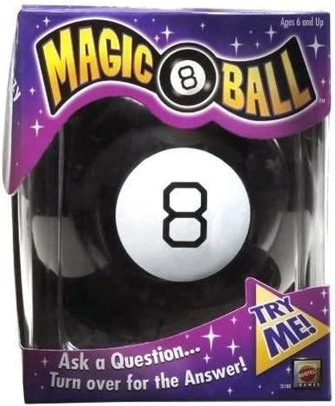 Mattel 30188 Magic 8 Ball Fortune Telling Teller Original Game New | Amazon (US)