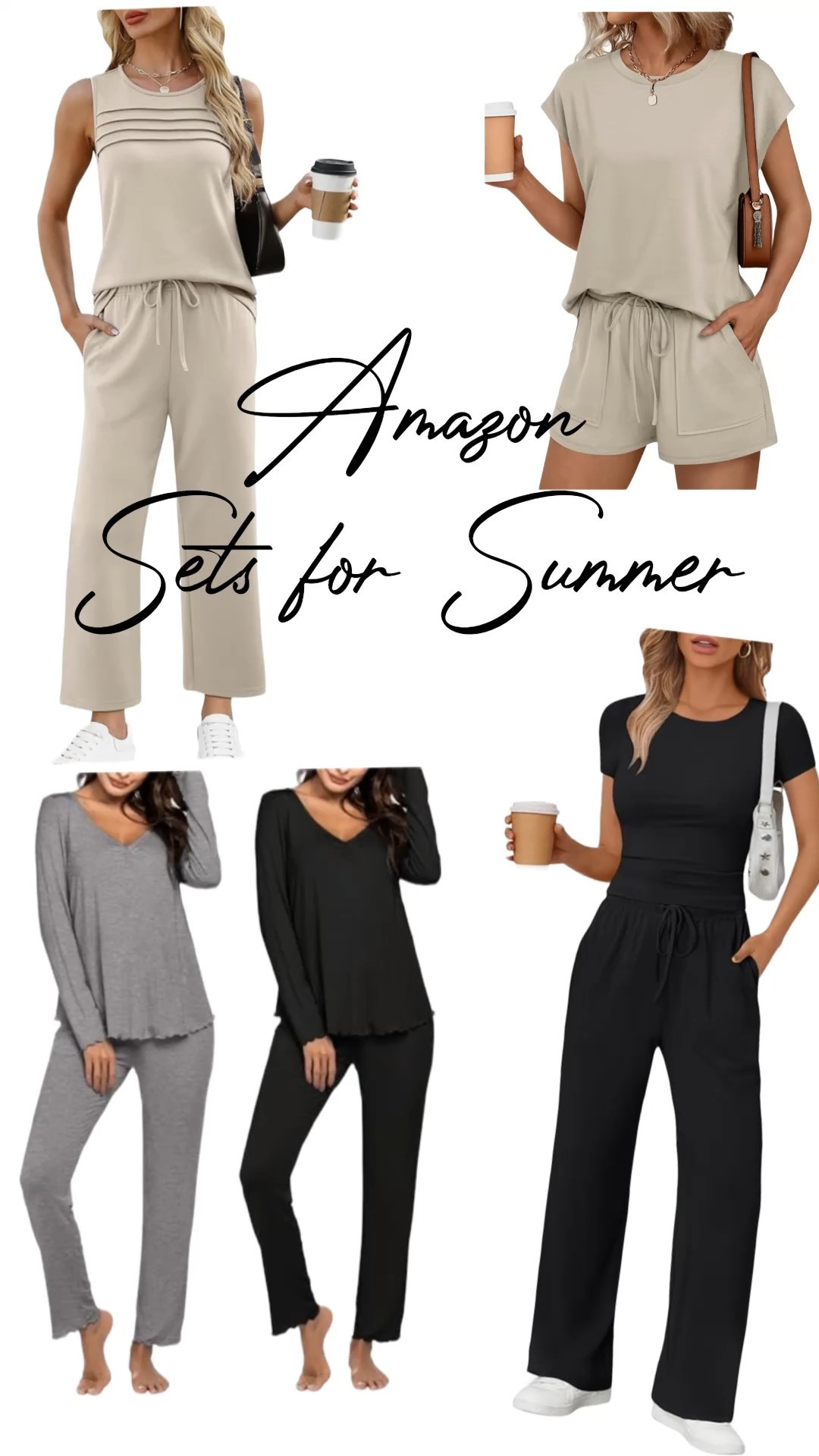 Summer style made EASY
These Amazon sets are the definition of throw-on-and-go. Lightweight, comfy, and cute enough to go from lounging at home to brunch with the girls. I’ve been living in these all season!

#LTKFindsUnder50 #LTKStyleTip #LTKSeasonal
