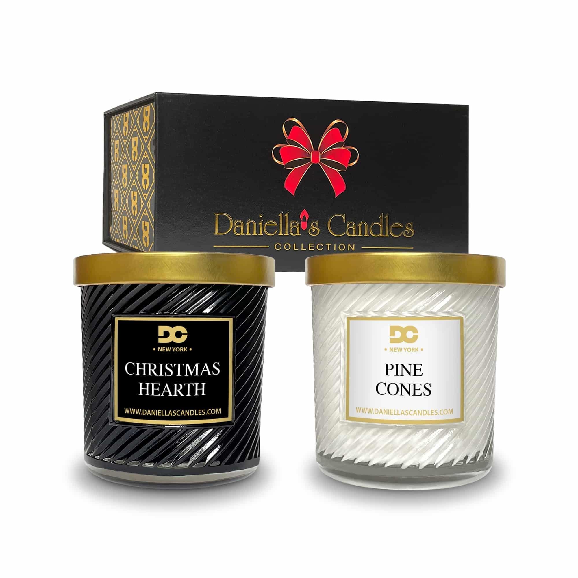 DANIELLA'S CANDLES Holiday Candle Gift - Set of 2 Candles | Bed Bath & Beyond