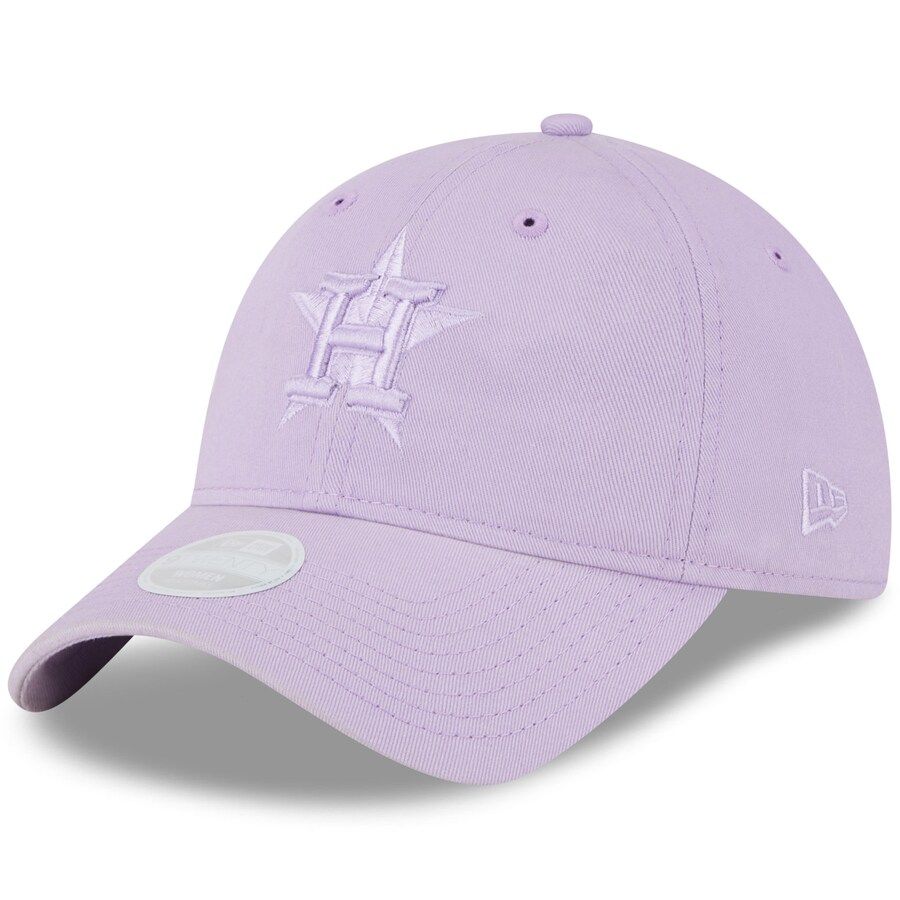 Houston Astros New Era Women's Tropic Core Classic 9TWENTY Adjustable Hat - Lavender | Fanatics