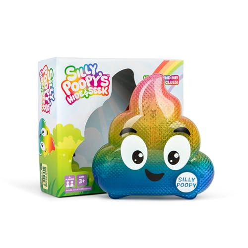 Silly Poopy’s Easter Hide & Seek Toy by Relatable, The Talking, Singing Rainbow Easter Game for Toddlers, Interactive Fun Learning Toy for Easter Basket Gifts, Includes 1 Toy and 2 AA Batteries | Amazon (US)