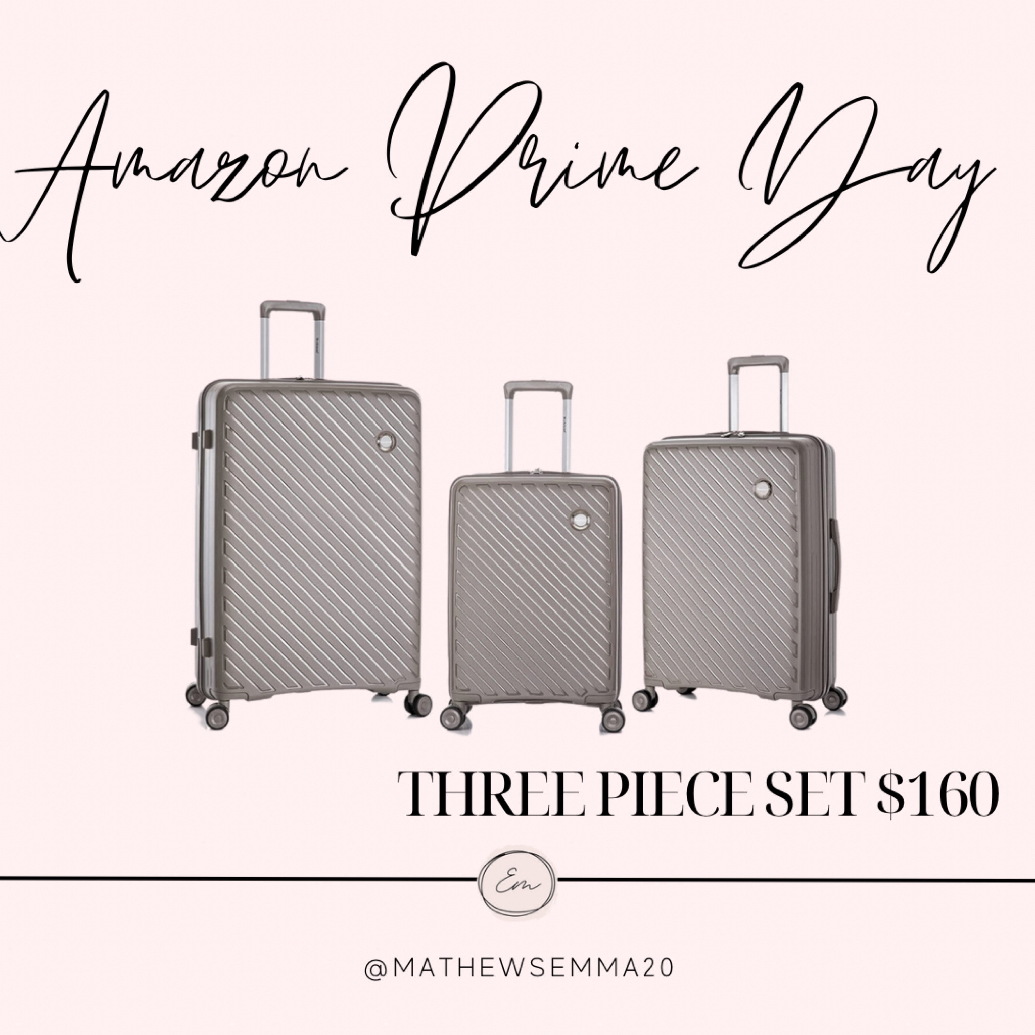Prime Day Deals
Luggage set
Suitcase
Travel
Amazon
Back to school

#LTKsalealert #LTKxPrimeDay #LTKtravel