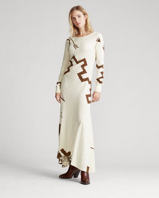 Cotton Long-Sleeve Dress | Ralph Lauren (US)