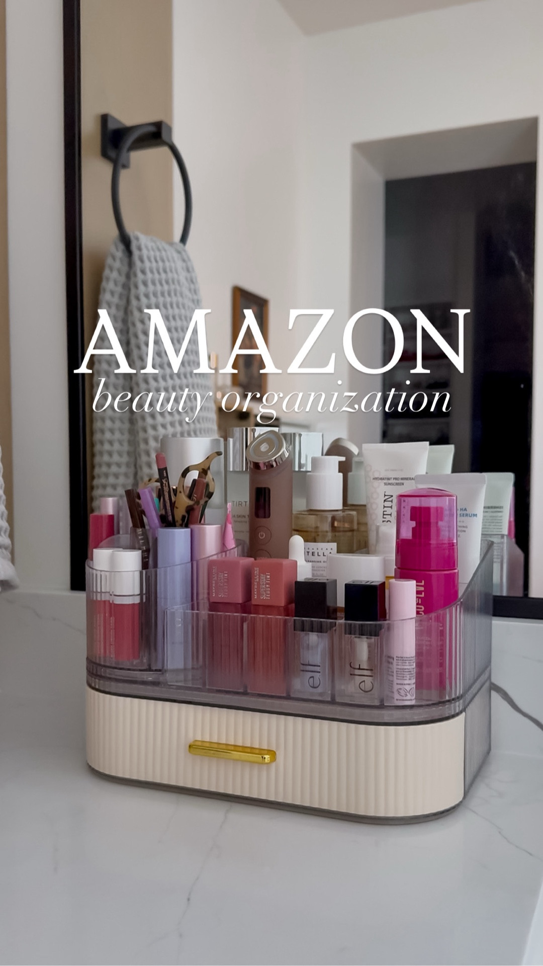 We love this countertop vanity organizer from Amazon! It’s perfect for skincare, makeup, and makeup brushes!💄🧴

#amazonhome #amazonbeauty #asmr #amazonfavorites #thesistershoppers

#LTKmorningroutine #LTKBeauty #LTKValentine