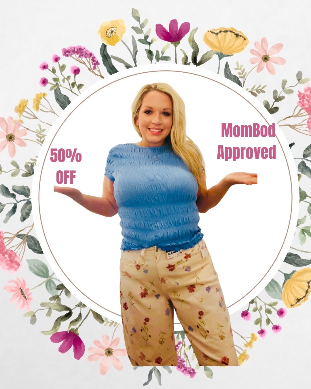 @oldnavy is having their President’s Day sale and it’s so good! 50% off denim- they have the florals, barrel legs, all mom bod approved!

#LTKgrwm #LTKmomlife #LTKSaleAlert