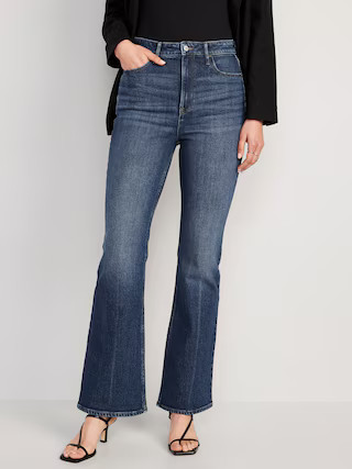 High-Waisted Flare Jeans for Women | Old Navy (US)