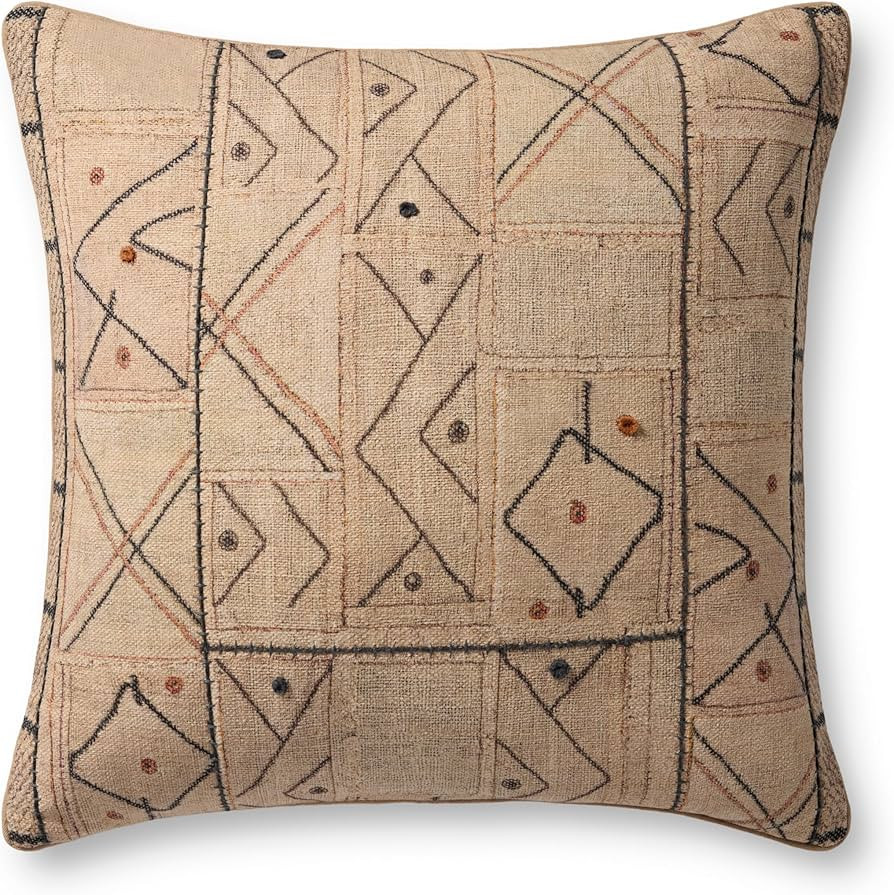 Loloi II Collection PLL0182 Multi 22'' x 22'' Cover Only Pillow | Amazon (US)