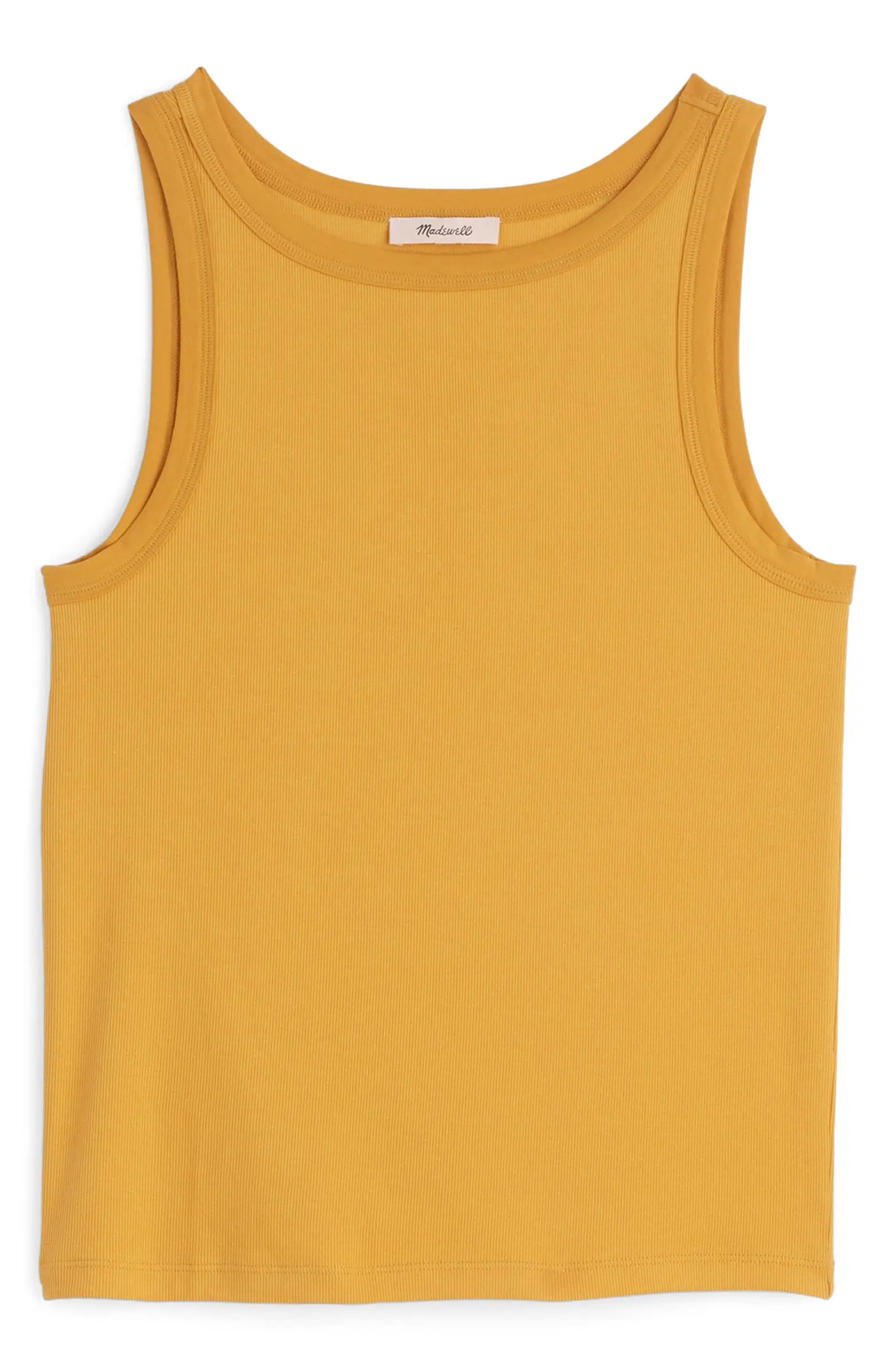 High Neck Cotton Tank | Nordstrom