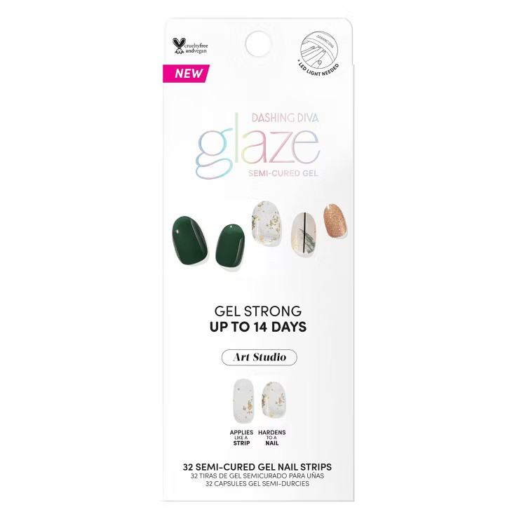 Dashing Diva Glaze Design Nail Art - Abstract Ivy - 32ct | Target