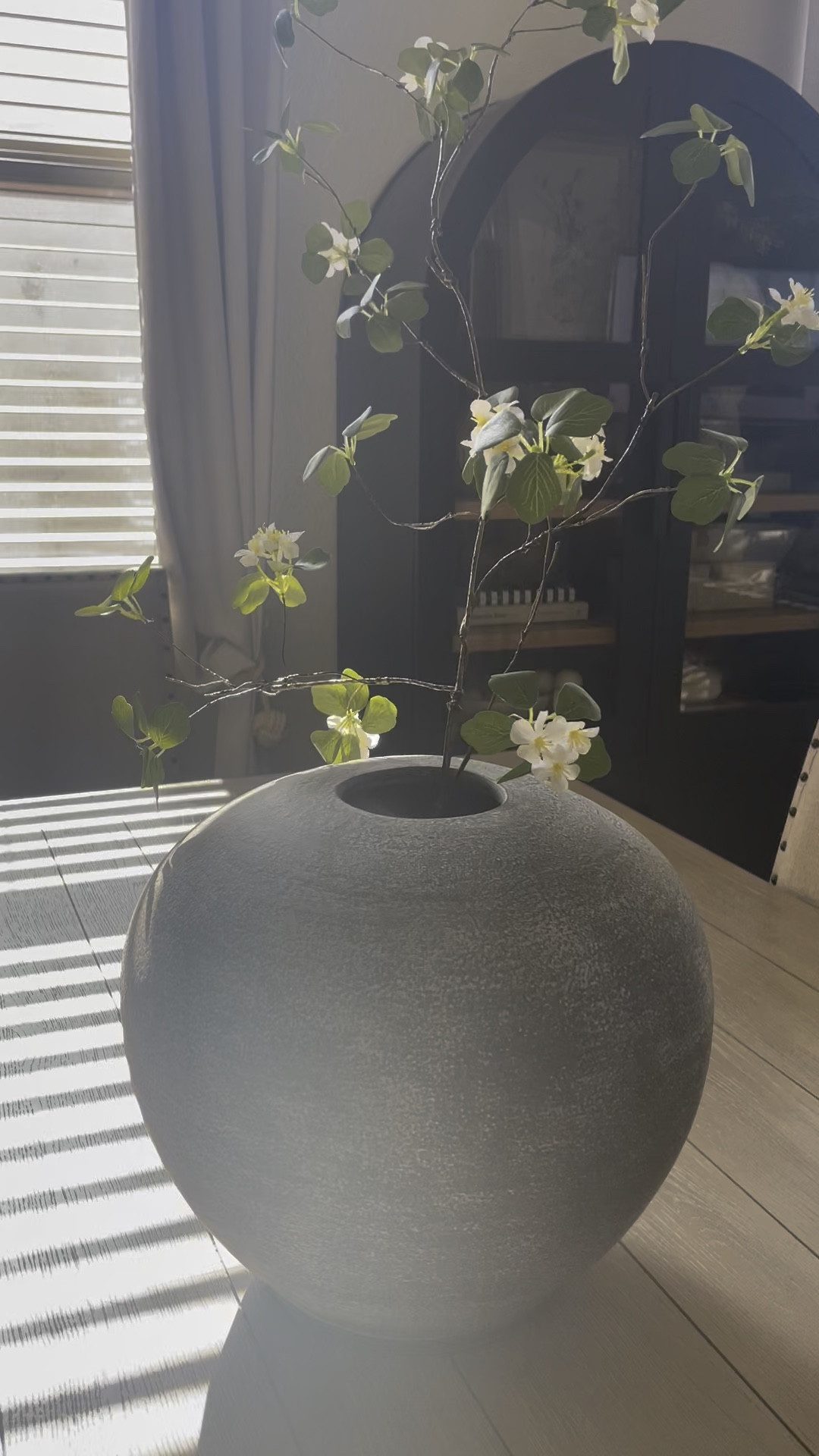 Artificial greenery stems
Faux leaf with flowers 

#LTKSeasonal #LTKHome