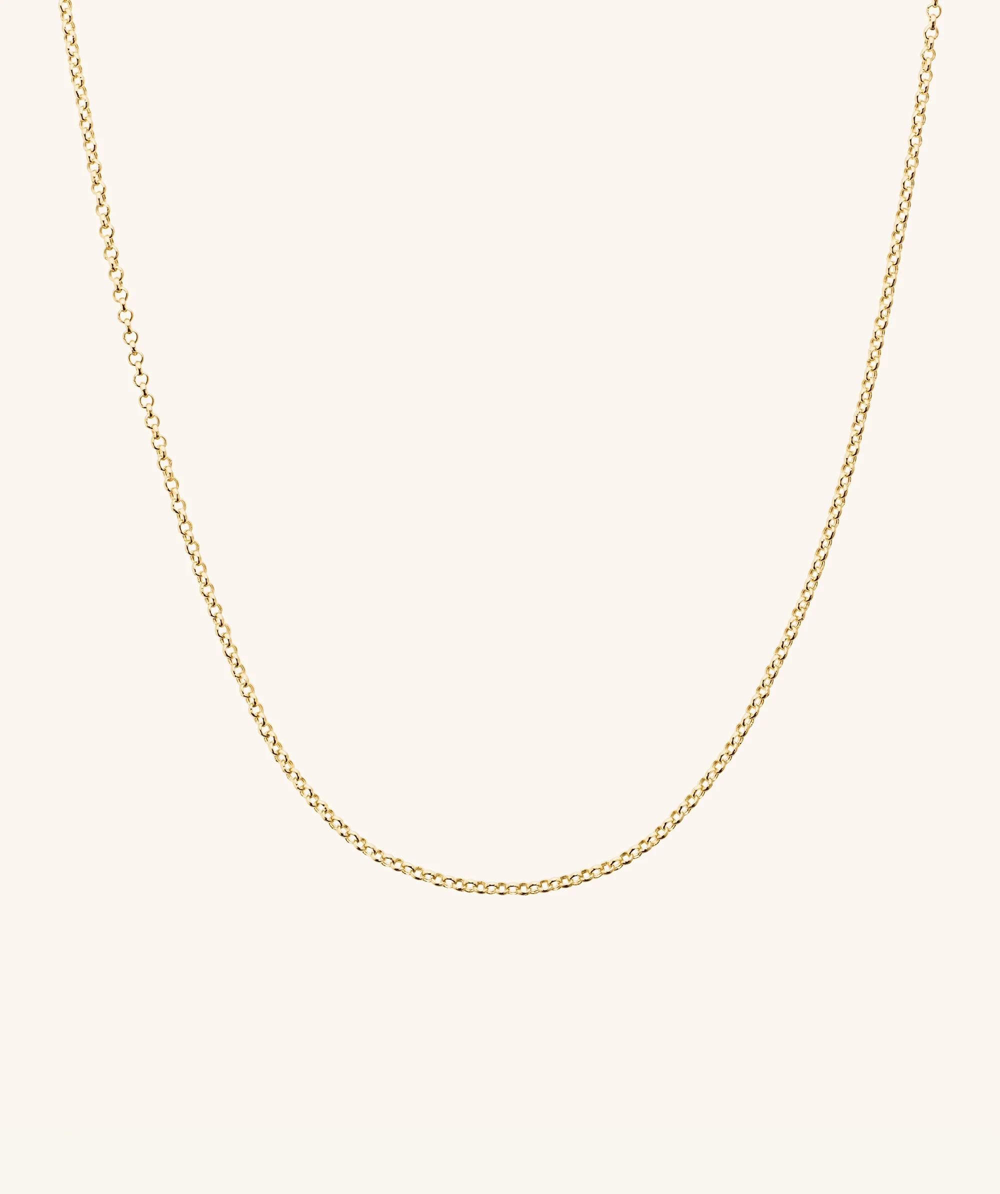 Baby Rolo Chain | Mejuri Fine Crew