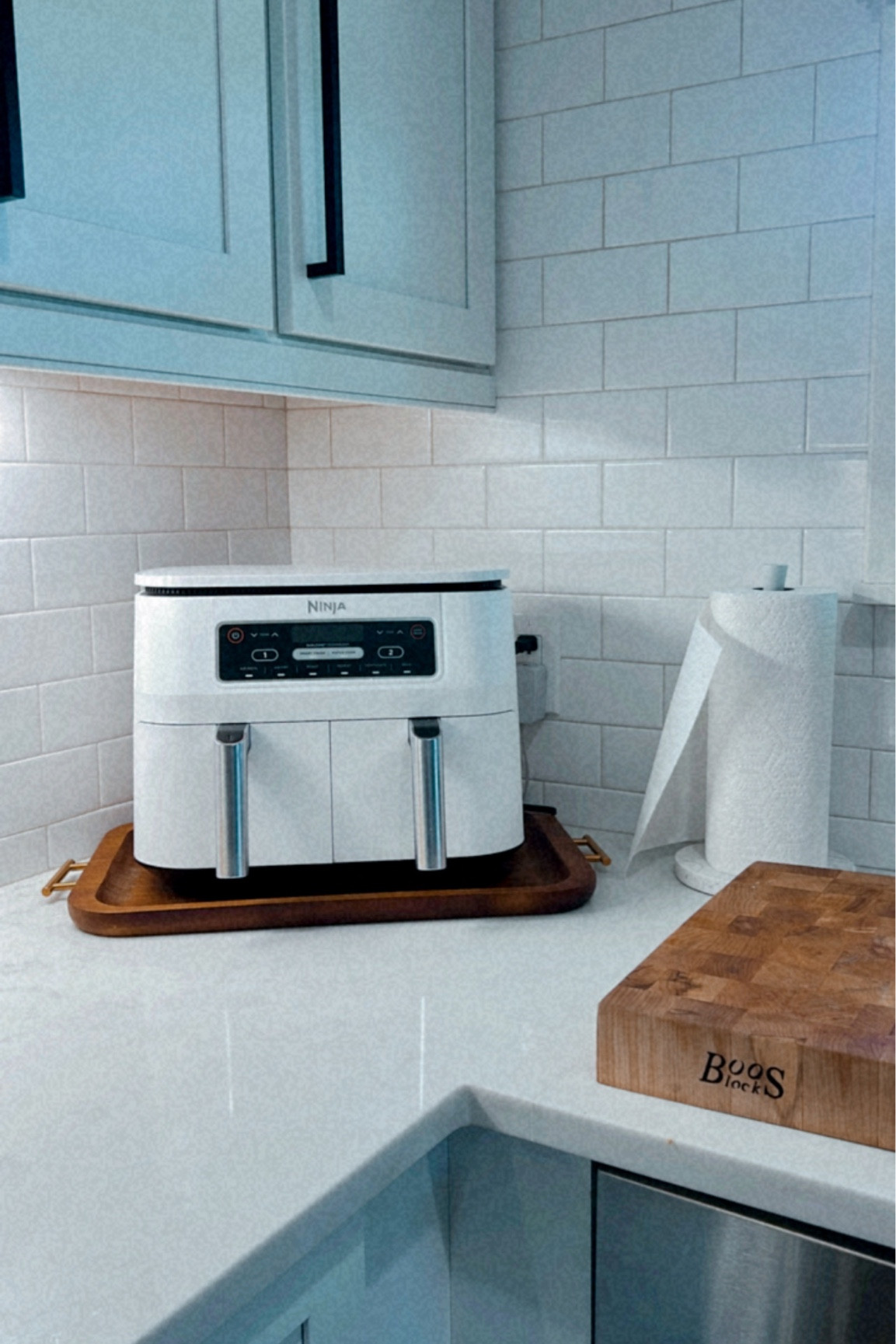 Ninja air fryer, wooden tray, cabinet pulls 


#LTKFind #LTKstyletip #LTKxPrimeDay