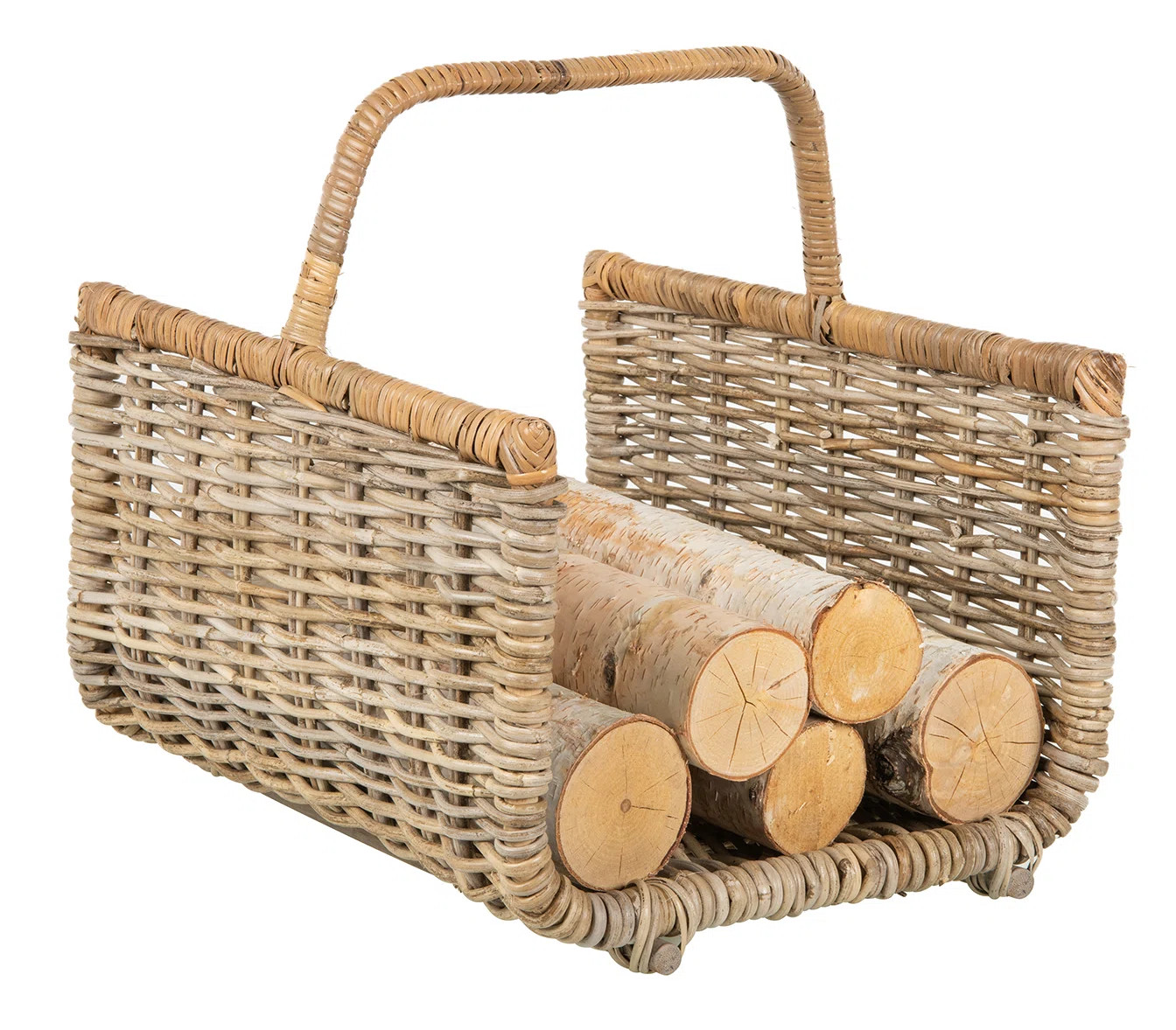 Ayriauna Wood Log Carrier | Wayfair North America
