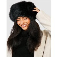 boohoo Women's Black Faux Fur Headband | Boohoo.com (UK & IE)