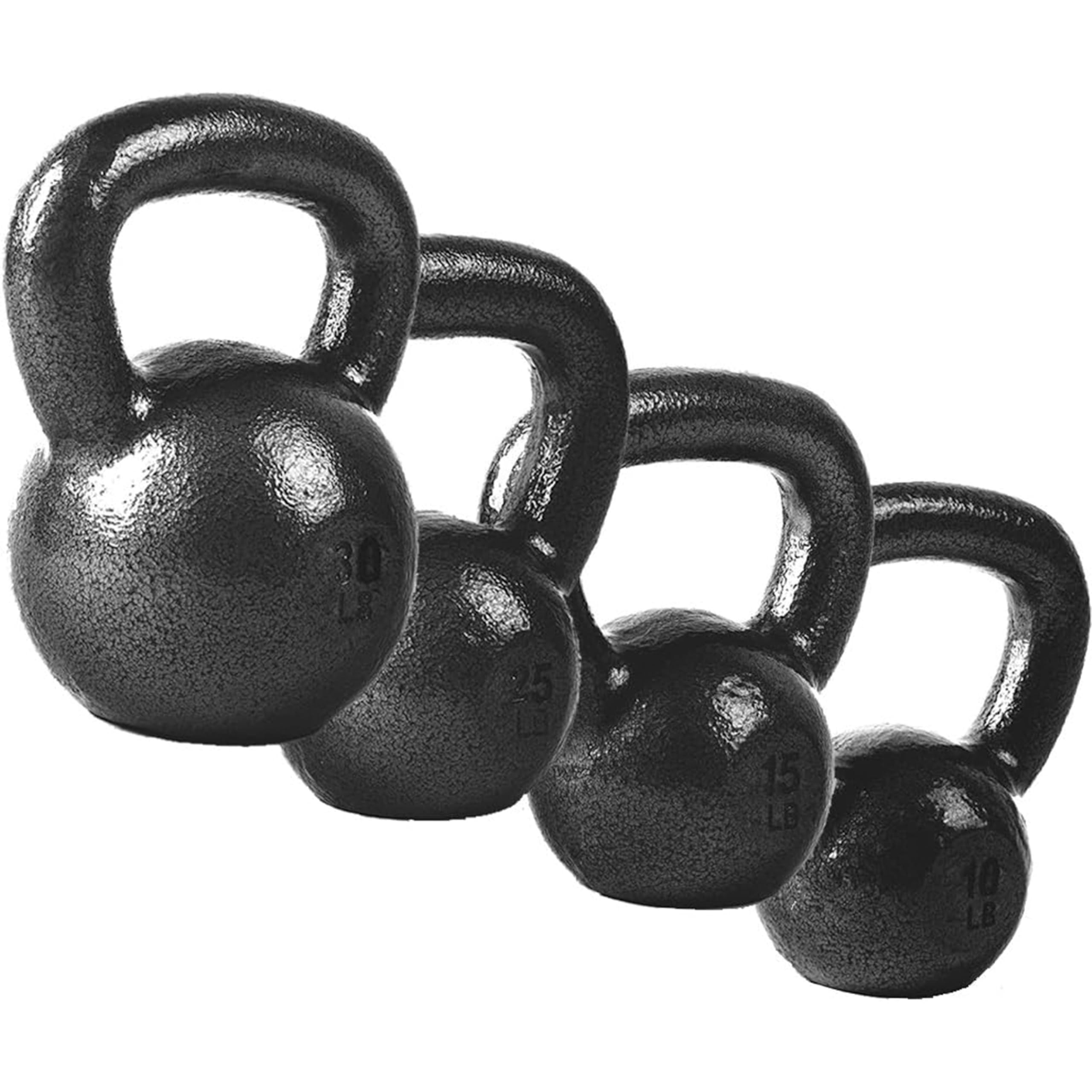 CAP Barbell Cast Iron Kettlebell - Coated Options, Singles and Sets, Multiple Weight Choices | Amazon (US)