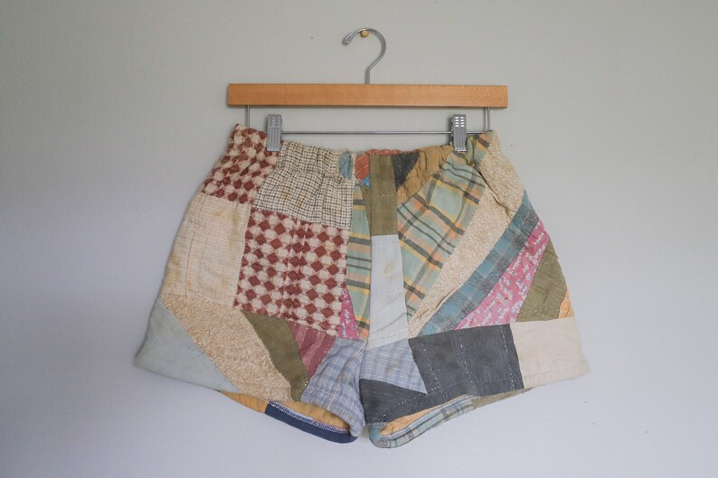 Crazy Quilt Shorts - Etsy | Etsy (US)