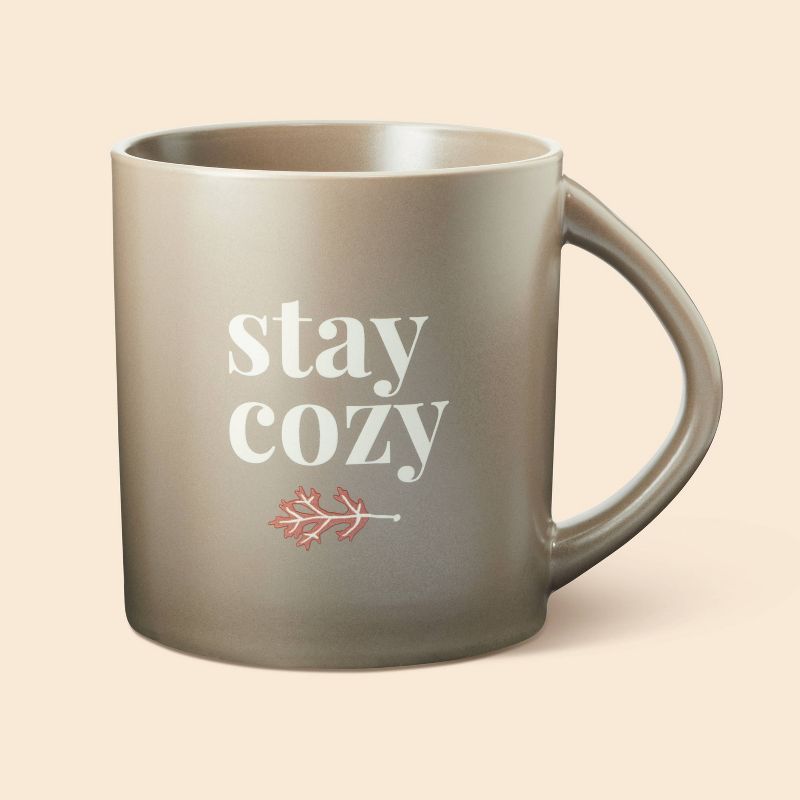 16oz Stoneware Stay Cozy Mug - Spritz™ | Target
