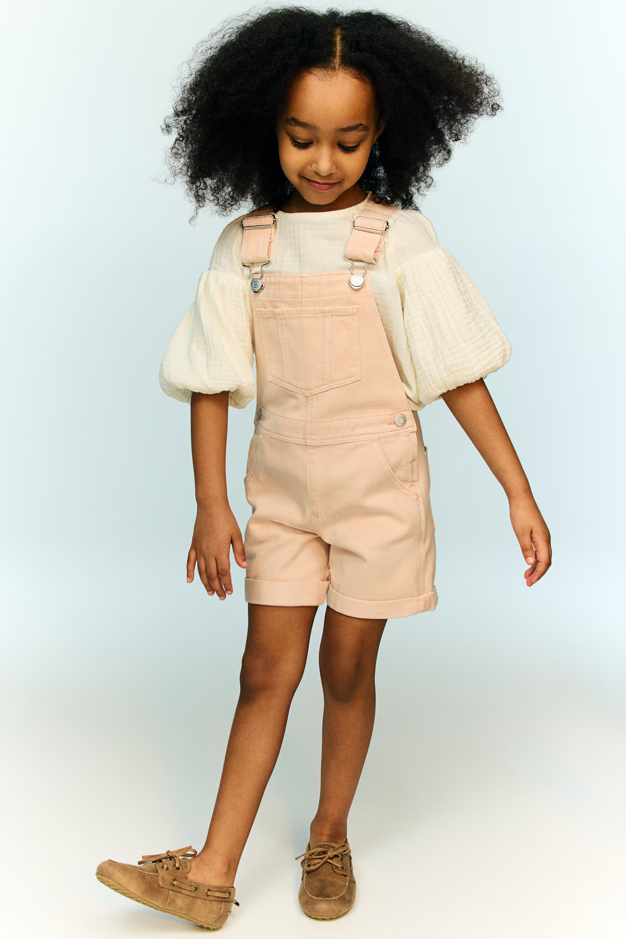 Denim Overall Shorts | H&M (US + CA)