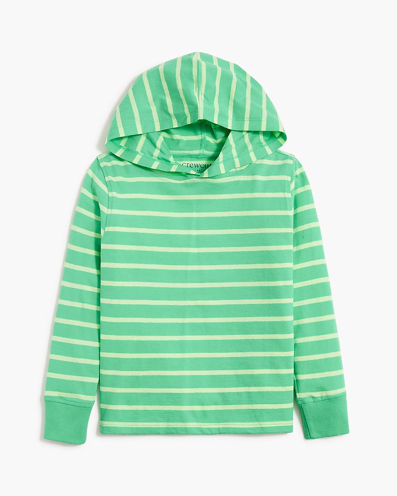 Boys' striped jersey hooded tee | J.Crew Factory