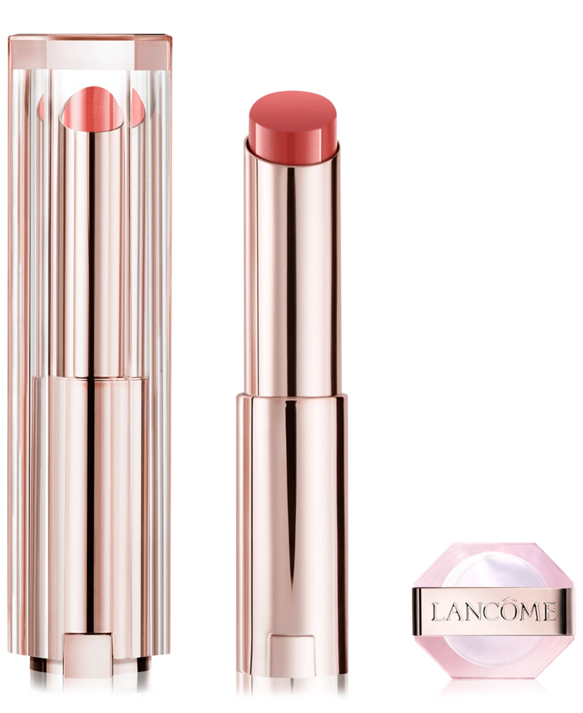 Lancome Lip Idole Squalane-12 Butterglow Hydrating Lip Balm - 33 IDOLE NUDE (Warm Pinky Nude) | Macy's