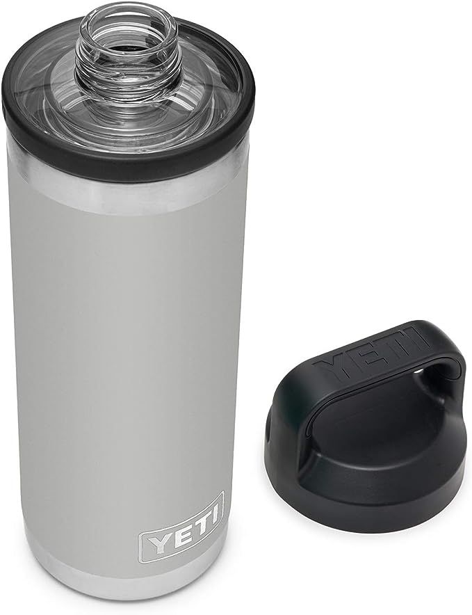 YETI Rambler 18 oz Bottle, Vacuum Insulated, Stainless Steel with Chug Cap, Granite Gray | Amazon (US)