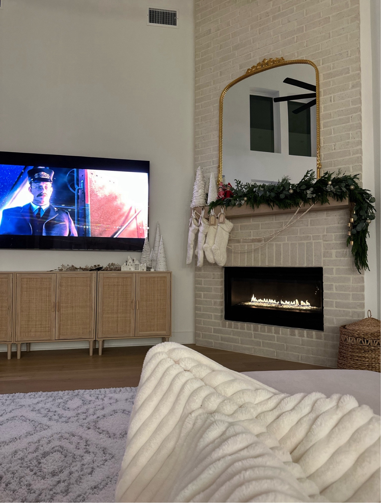 Cozy Christmas vibes + The Polar Express 😍 

Seasonal, decorating, Christmas, mantle, inspiration, family, living room, greenery 

#LTKHome #LTKSeasonal #LTKHoliday