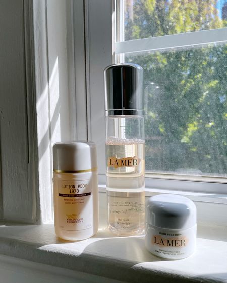 A little over two weeks into a skincare routine that has really whipped my skin back into shape: these three holy grail products have been exceeding the hype for me (and I’ve tried their Dr. Sturm counters).

And I have to say this La Mer toner does not get the attention it deserves, it might be my favorite of the three!

#LTKbeauty #LTKstyletip
