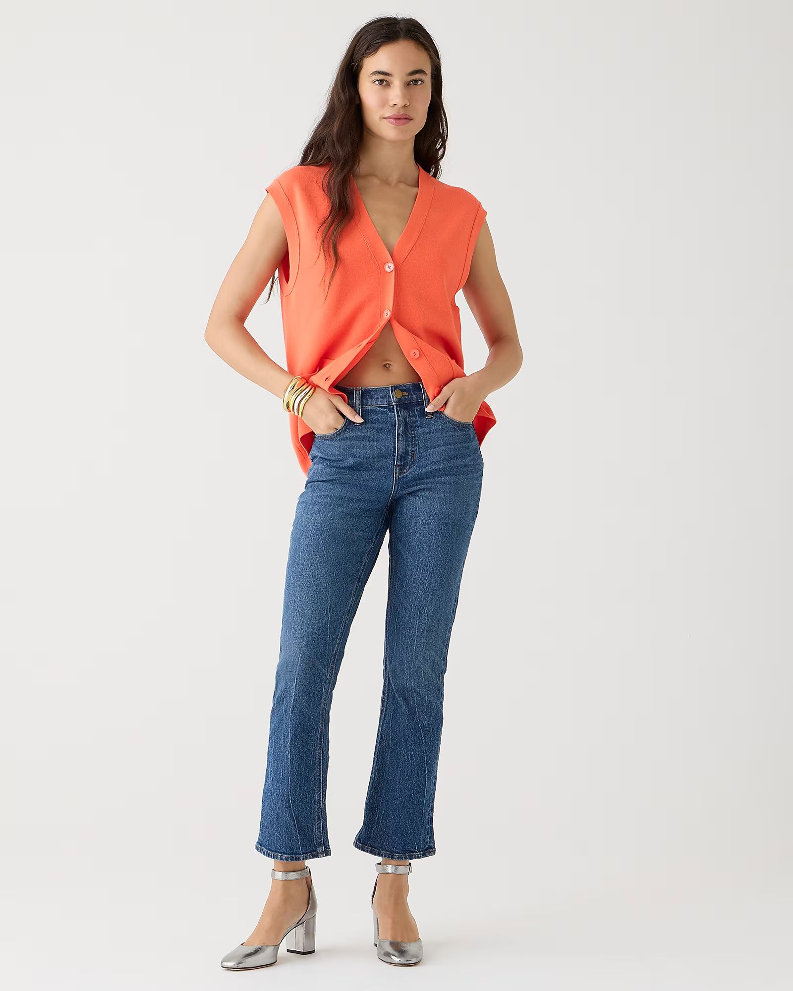 10" demi-boot crop jean in Marion wash | J.Crew US