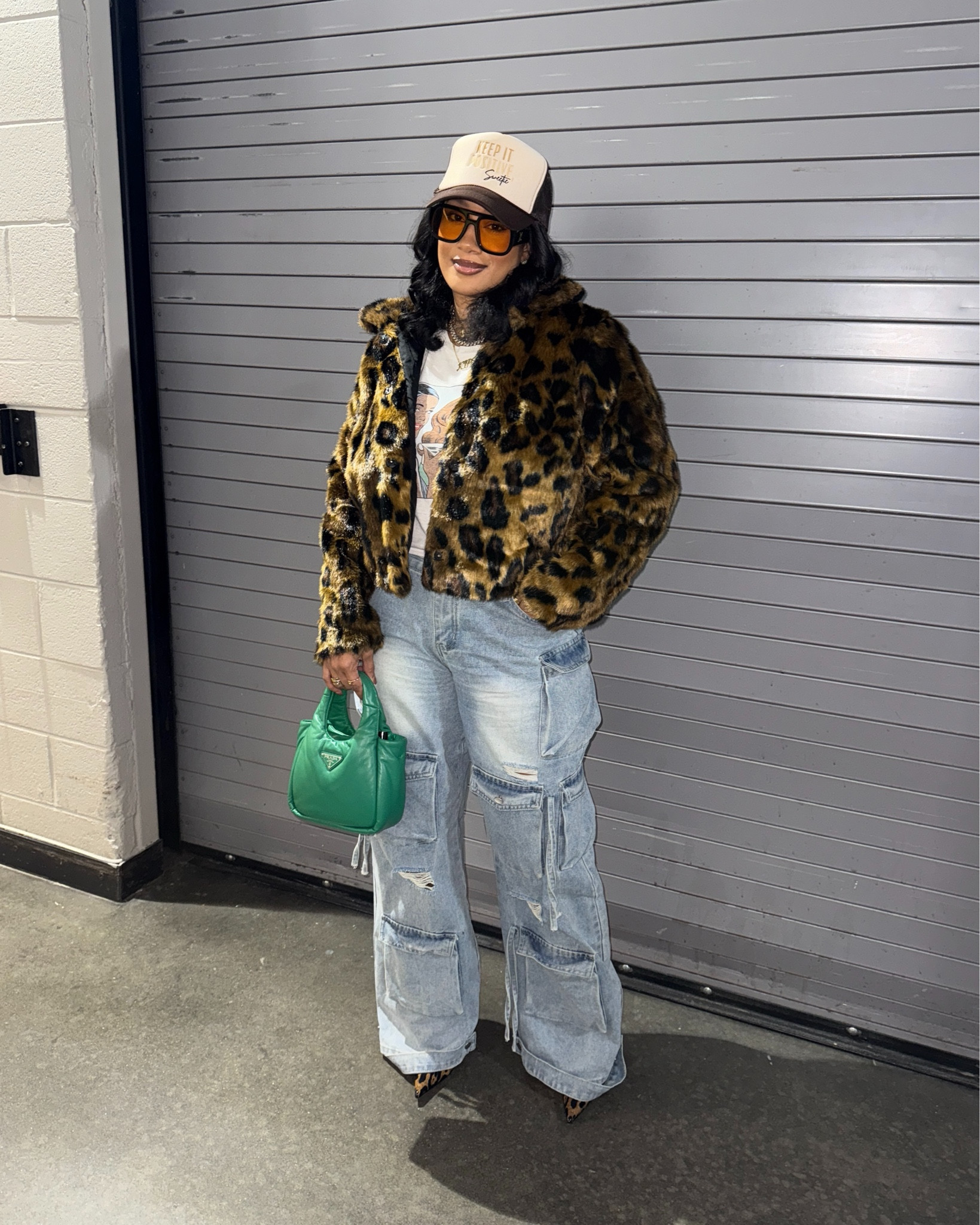 Game night look! Hawks vs Raptors 🏀 
KIPS Trucker hat coming soon!! 🙌🏽

#LTKStyleTip #LTKSeasonal