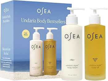 OSEA Undaria Body Bestsellers Full Size Set – Includes Undaria Algae Body Oil 5oz & Undaria Alg... | Amazon (US)