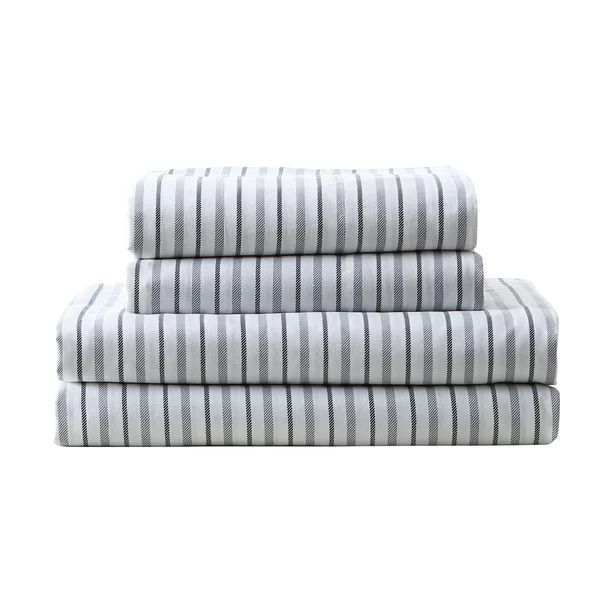 Kiki All Star Gray Striped Sheet Set | Walmart (US)