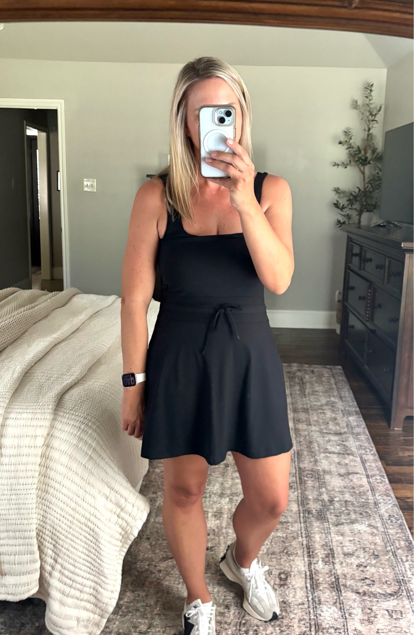 Just saw my favorite every day athletic dress at @Target is currently on sale!  Has a built in bra and pockets!  Perfect to throw on and go! 

Wearing my true size M.

#LTKmomlife #LTKSaleAlert #LTKOver40