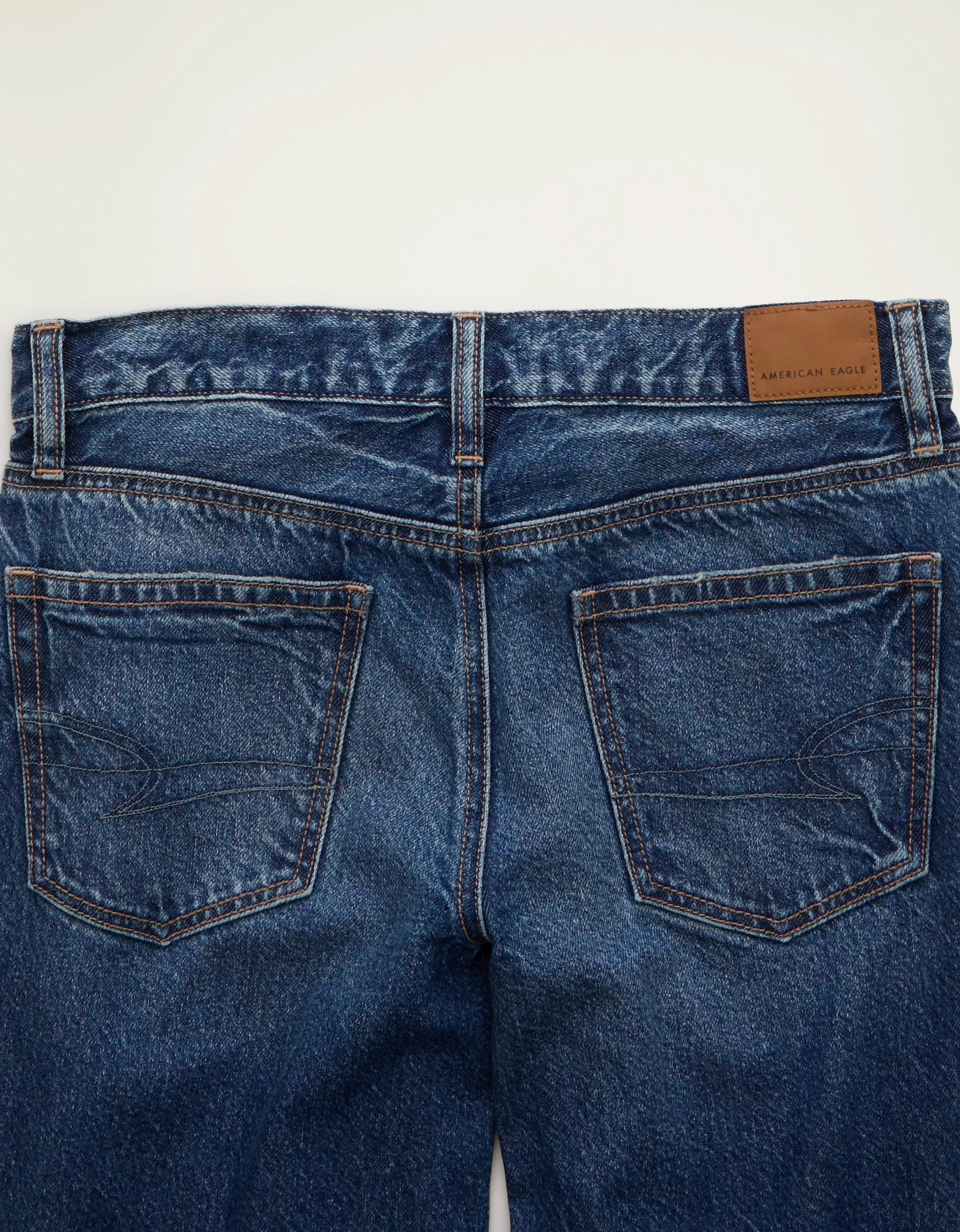 AE Low-Rise Classic Straight Jean | American Eagle Outfitters (US & CA)