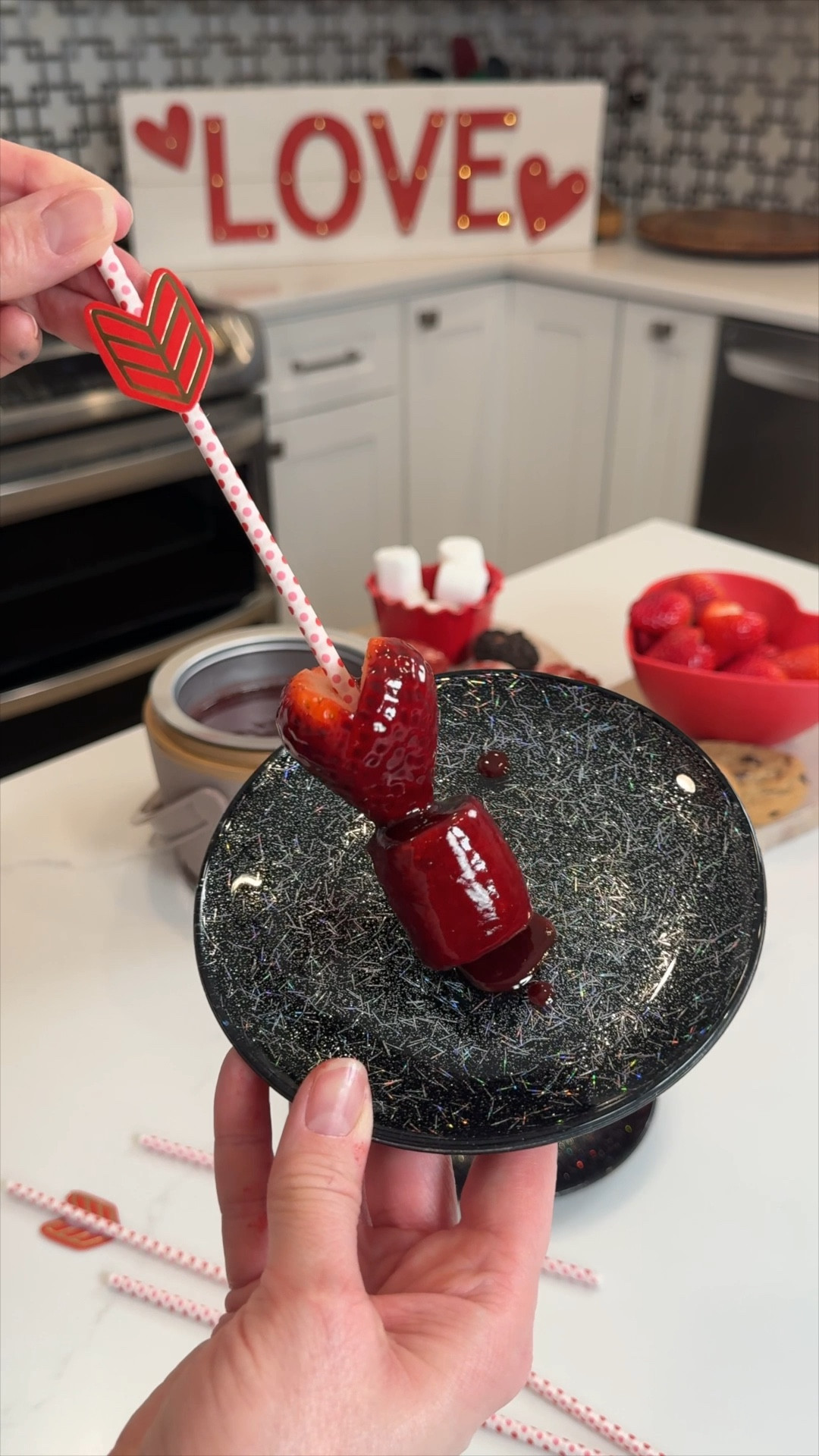 Make this Red Velvet Fondue for Valentine’s Day!  You will not regret it. ❤️ You will need 1/4 cup salted butter, 1/2 cup heavy whipping cream, 1 tbs. buttermilk and 14 oz milk chocolate wafers.  #redvelvet #fonduerecipe #valentinesday

#LTKhome #LTKfamily #LTKSeasonal