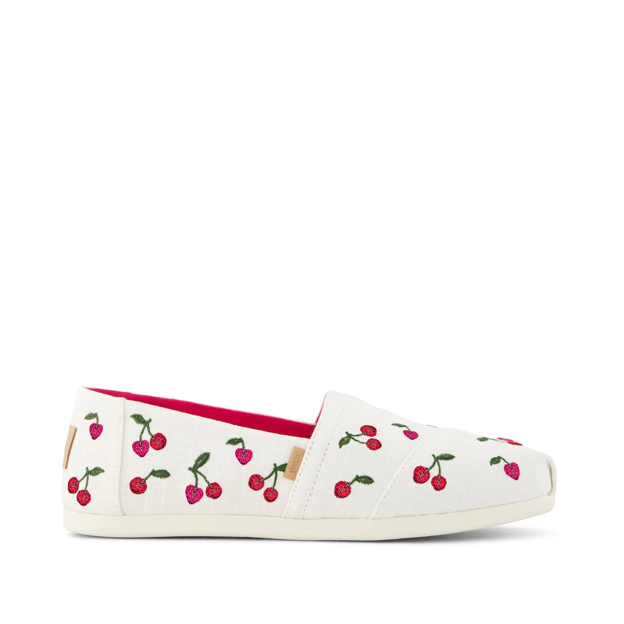Womens Alpargata Classic Cherry Embroidery | Toms EMEA