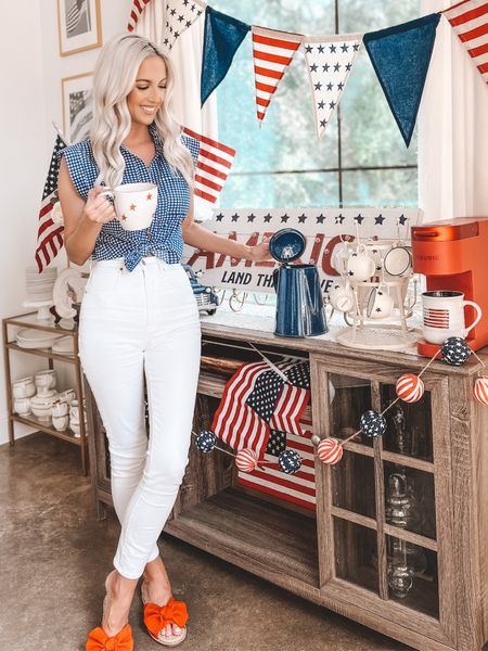 4th of July outfit idea / cute 4th of July outfit 