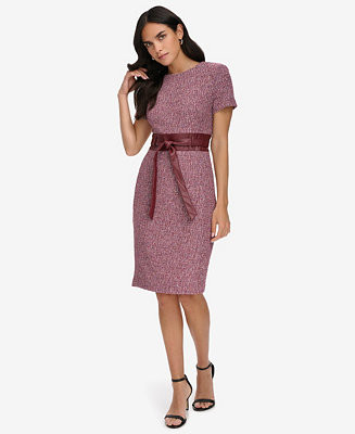Women's Short Sleeve Sheath Dress | Macy's
