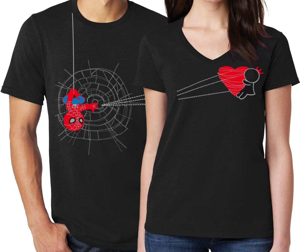 BoldLoft You've Captured My Heart Couples Shirts,Couples Gifts,His and Hers Shirts,Superhero Gift... | Amazon (US)