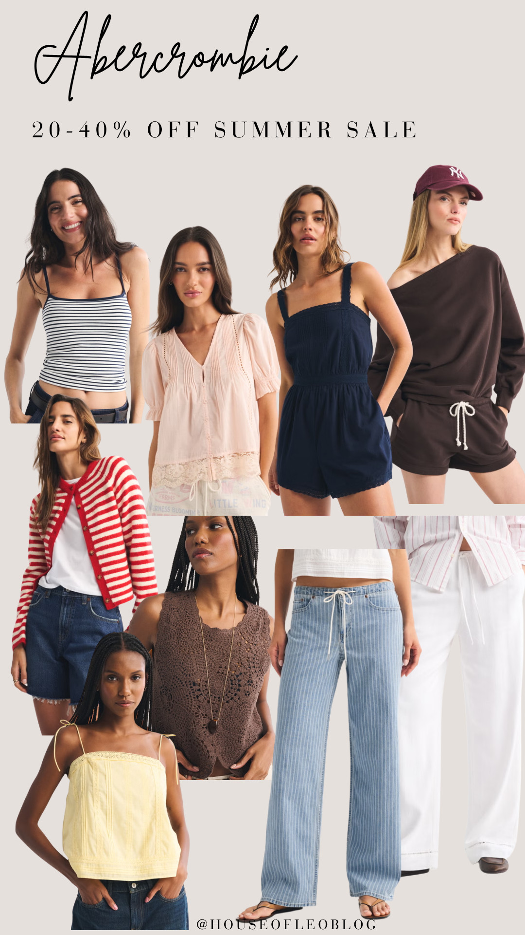 Abercrombie summer sale picks up to 40% off!  

 #LTKSaleAlert