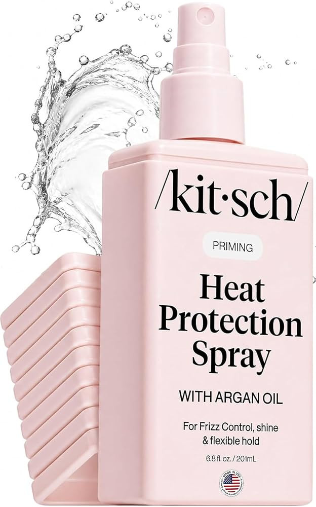 Kitsch Heat Protection Spray for Hair - With Argan Oil 6.8oz | Amazon (US)