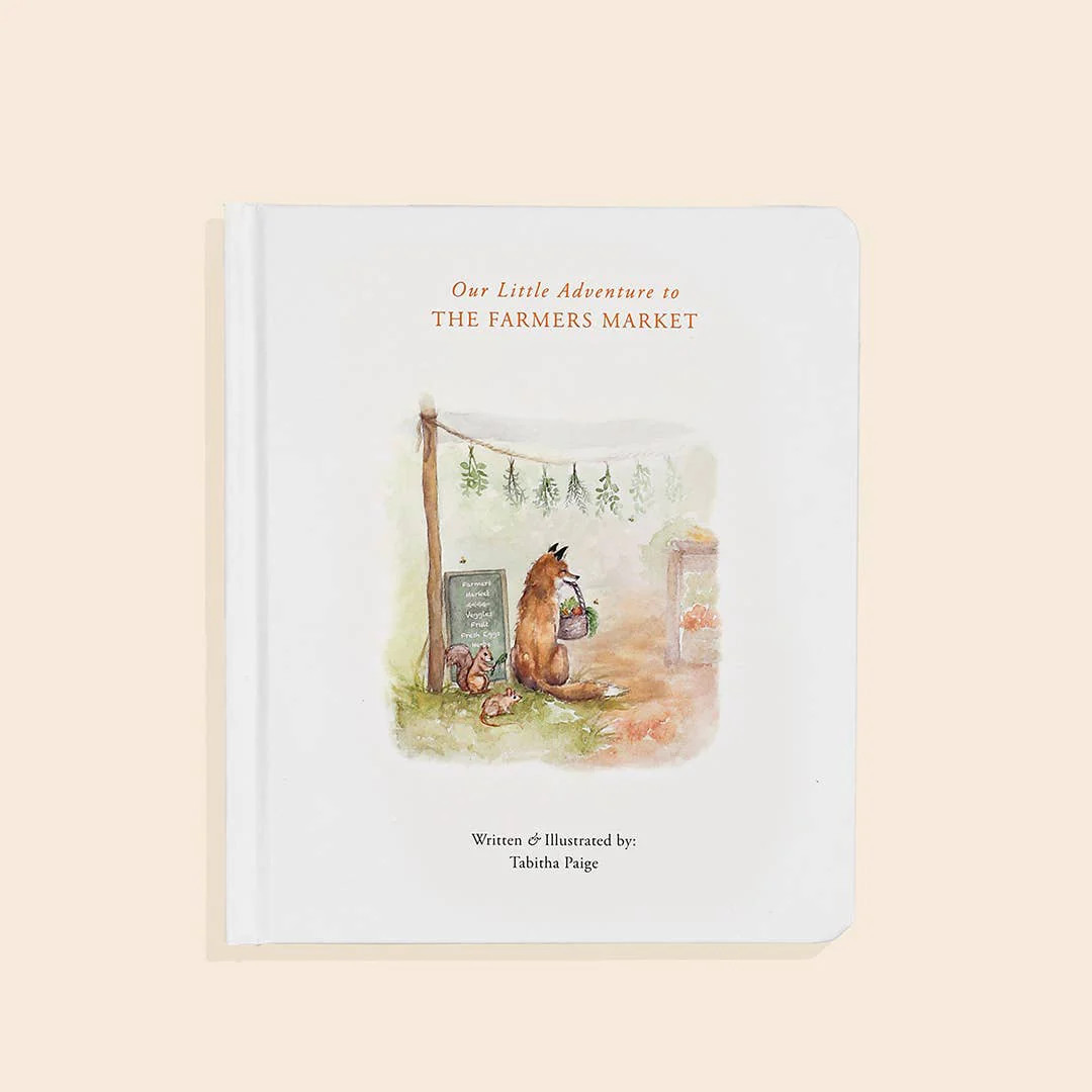 Our Little Adventure to the Farmers Market (Board Book) | Wildfire Hygge Goods
