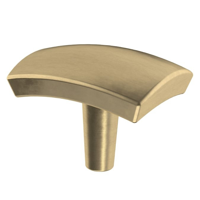 Brainerd Caroline 1.44-in Champagne Bronze Rectangular Modern Cabinet Knob Lowes.com | Lowe's