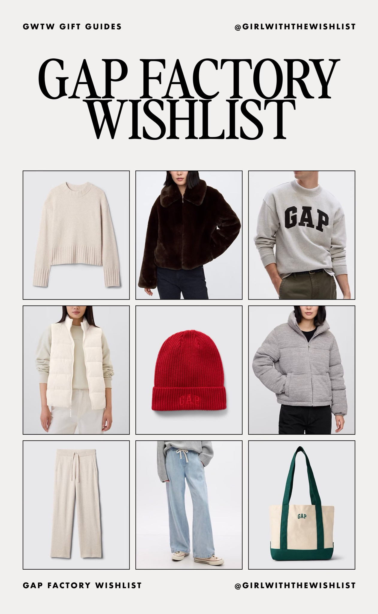 My wishlist from Gap Factory ❤️ 

#LTKSaleAlert #LTKGiftGuide #LTKMidsize